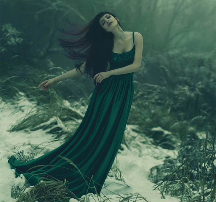 The Woman in Green
