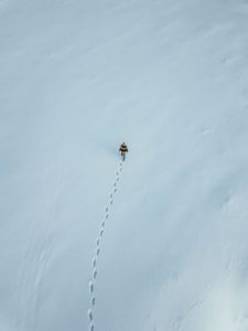 walking out